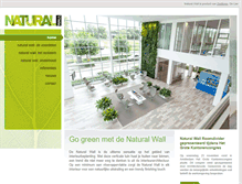 Tablet Screenshot of naturalwall.nl